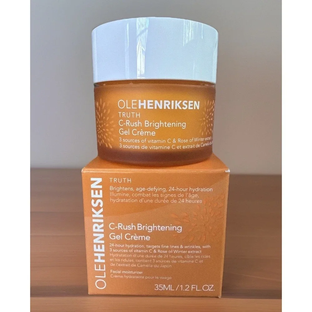 OLEHENRIKSEN C-RUSH BRIGHTENING‎ GEL CREAM Full Size 1.2oz/35ml NEW in Box